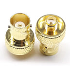 BNC female to SMA female disc BNC/SMA-KK is suitable for Motorola walkie-talkie antenna adapter