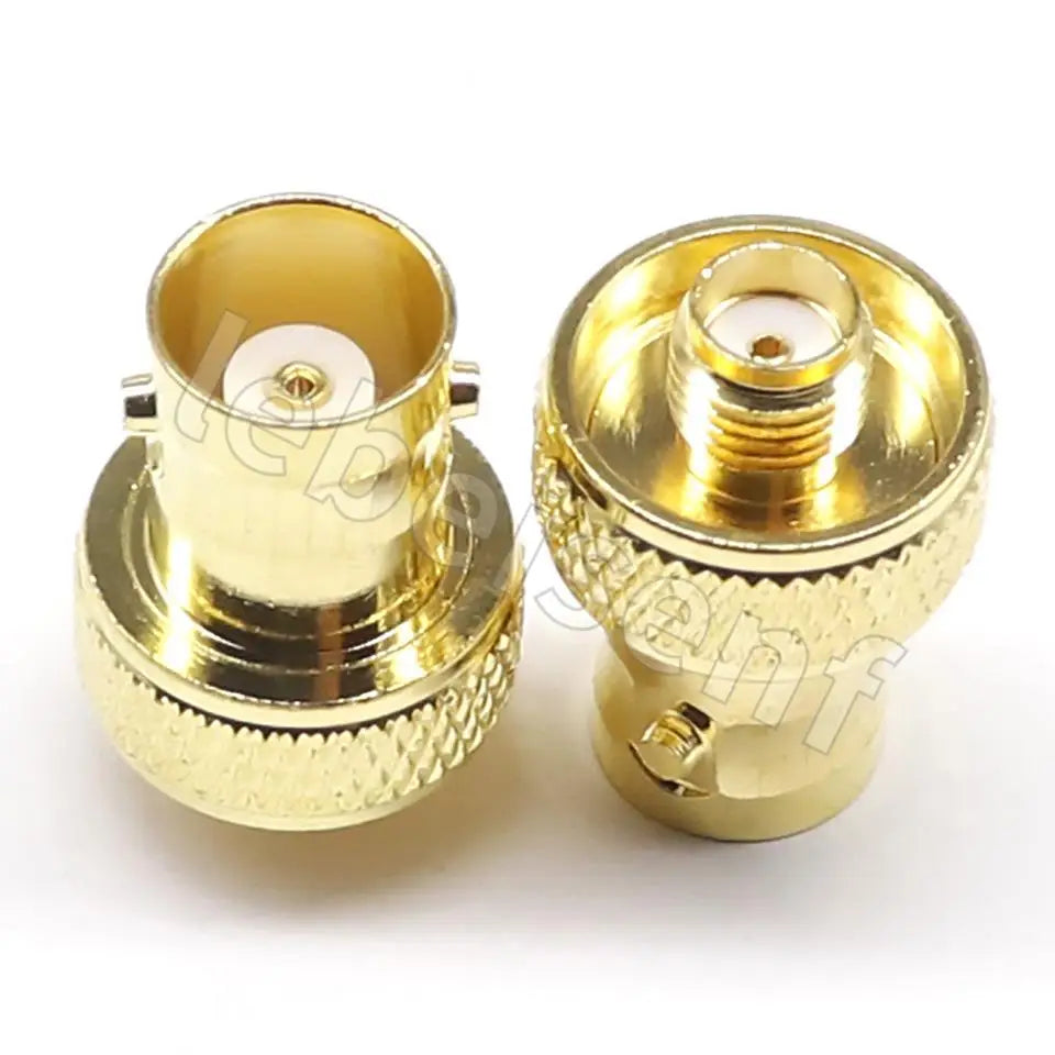 BNC female to SMA female disc BNC/SMA-KK is suitable for Motorola walkie-talkie antenna adapter