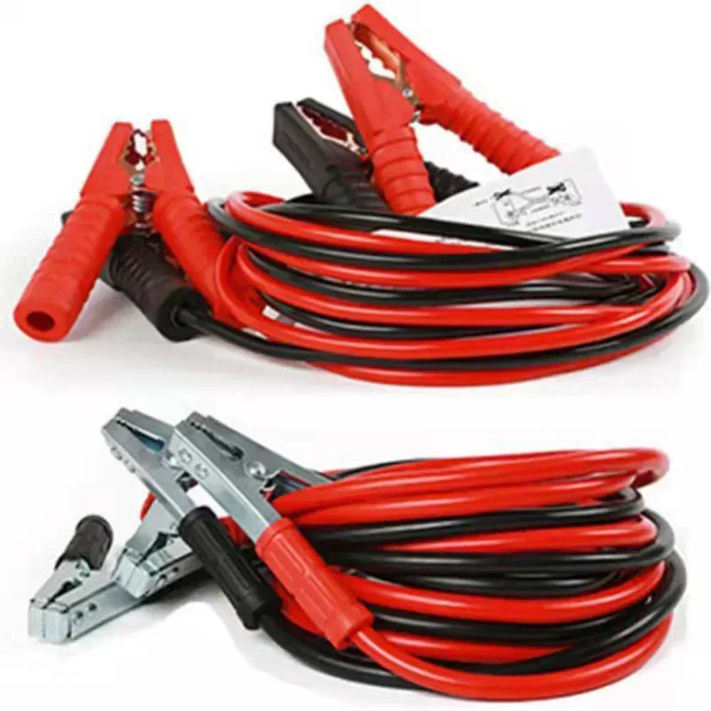 4-meter Fully Enclosed Car Battery Jumper Wire, Pure Copper Connection Wire, Thickened Jumper Wire, Jumper Wire Jumper Cable