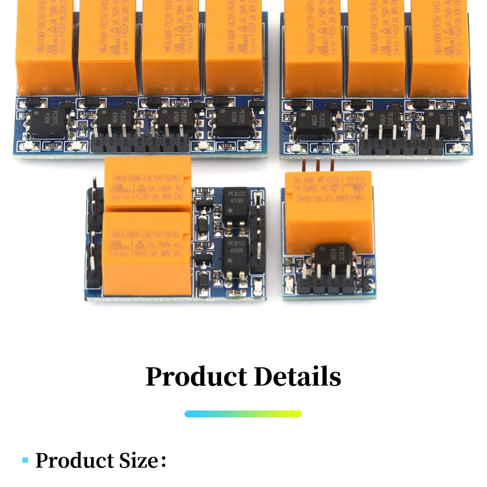HK4100F small relay module supports 3.3V 5V trigger micro control switch with optocoupler