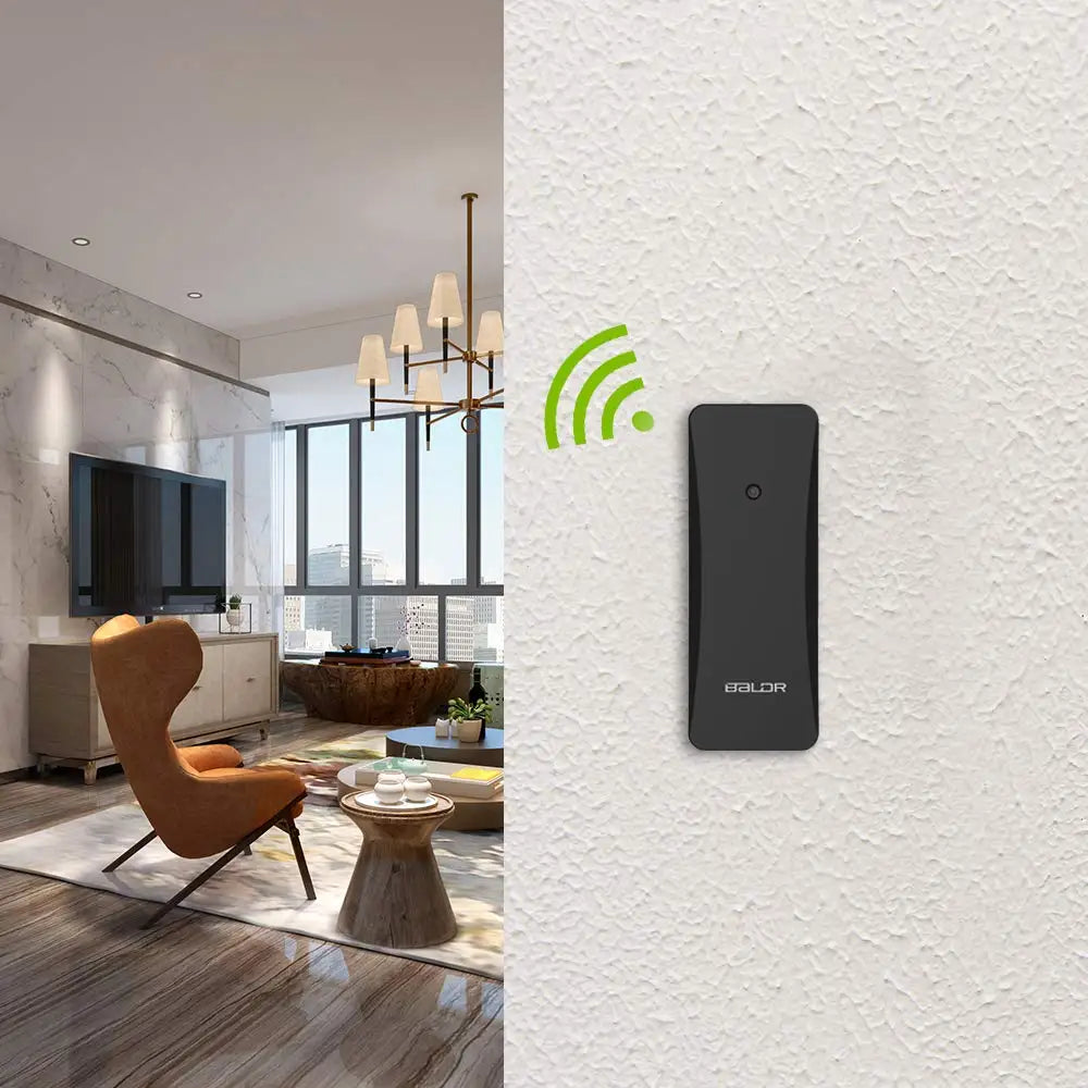 BALDR Wireless Weather Station Outdoor Remote Sensor - Shelf Standing or Wall Hanging Sensor for BALDR Weather Station