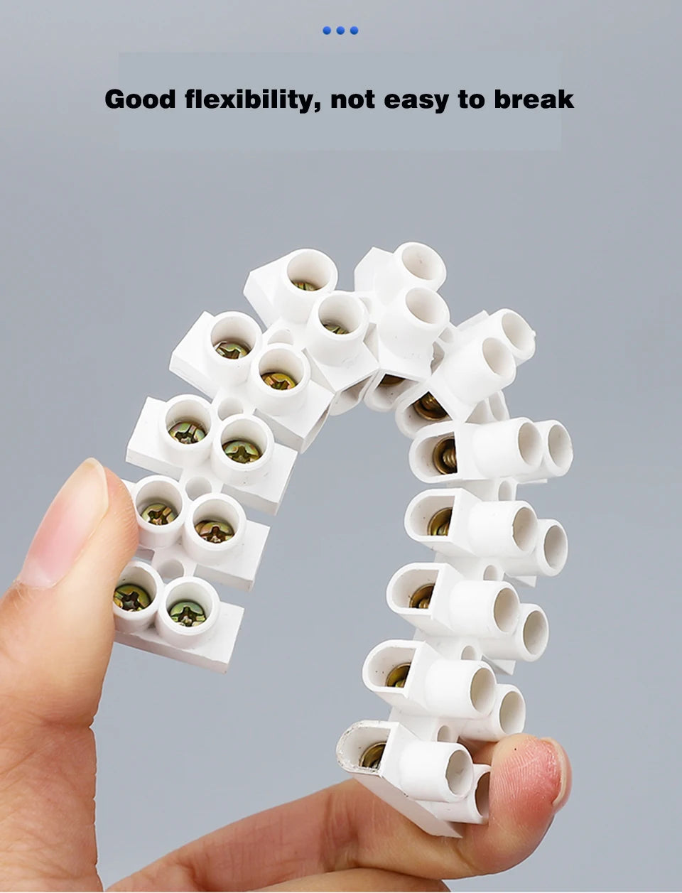 10Pcs 12 Position Electrical Wire Connector Retardant X3-1012 20A 30A Terminal Blocks Barrier Terminal Strip Plastic Terminal