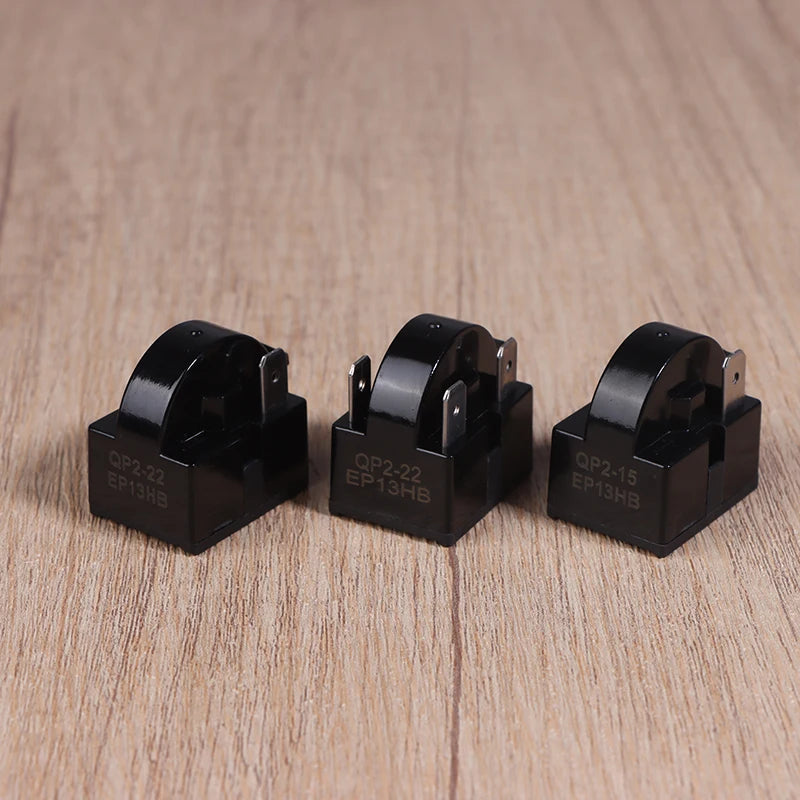 1Pc Refrigerator PTC Starter Relays 1/2/3/4Pins Compressor Overload Protector Refrigerator PTC Starting Relays Accessories