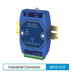 USB To RS485 RS422 RS232 TTL Industrial Converter CDSENET E810-U Series FT232 3.3/5V Power Signal Isolation Type-C