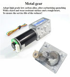 1pc 5840-31ZY Scroll Hall Encoder Geared Motor 12V 24V Hanger Motor Metal Gear Forward Reverse