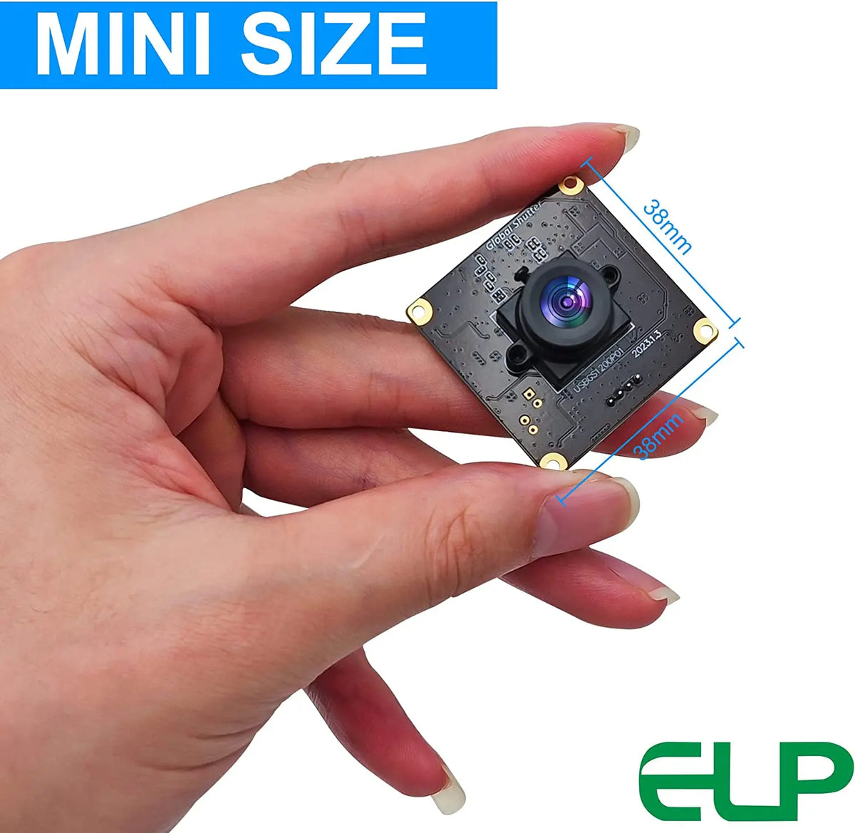 ELP 1200P 90fps Global Shutter USB Camera Module 2MP 1080P 90fps Aptina AR0234 UVC Mini USB Webcam Board for Face Recognition