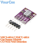 2pcs/1pc MICS-6814 Nitrogen Carbon Gas Sensor Air Quality CO NO2 NH3 TGS2600 CCS811 BME680 Temperature Humidity Height Detection