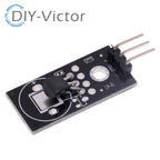 18B20 DS18B20 Digital Signal Output Temperature Measurement Module Board Detection Sensor for Arduino DC 5V Dupont Wire