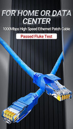 AMPCOM RJ45 Ethernet Cable, Cat6 Lan Cable (24AWG) UTP CAT 6 RJ 45 Network Cable Patch Cord for Desktop Computers Modem Router