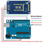 TM1637 4 Bits/TM1638/MAX7219 8 Bit Digital LED Display Module 7 Segment 0.36Inch Clock RED Anode Tube Four Serial Driver