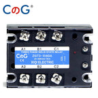 CG 3 Phase 10A 25A 40A DA 60A 80A 100A 150 200A Three Phase SSR 3-32V DC Control 24-480V AC Solid State Relay SSR AC Three DC-AC
