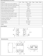 GEYA VSR8 Solid State Relay 10A 25A 40A 60A 80A  Single Phase 3-32VDC Input 24-480VAC Output High Quality