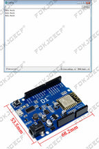 ESP-12E ESP-12F WeMos D1 UNO R3 CH340G WiFi Development Board Based ESP8266 Shield Smart Electronic For Arduino Compatible IDE