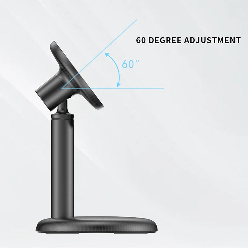 15W Strong Magnetic Wireless Chargers for iPhone Samsung Xiaomi Office Home Travel Desktop Fast Charger Mobile Phone Holder
