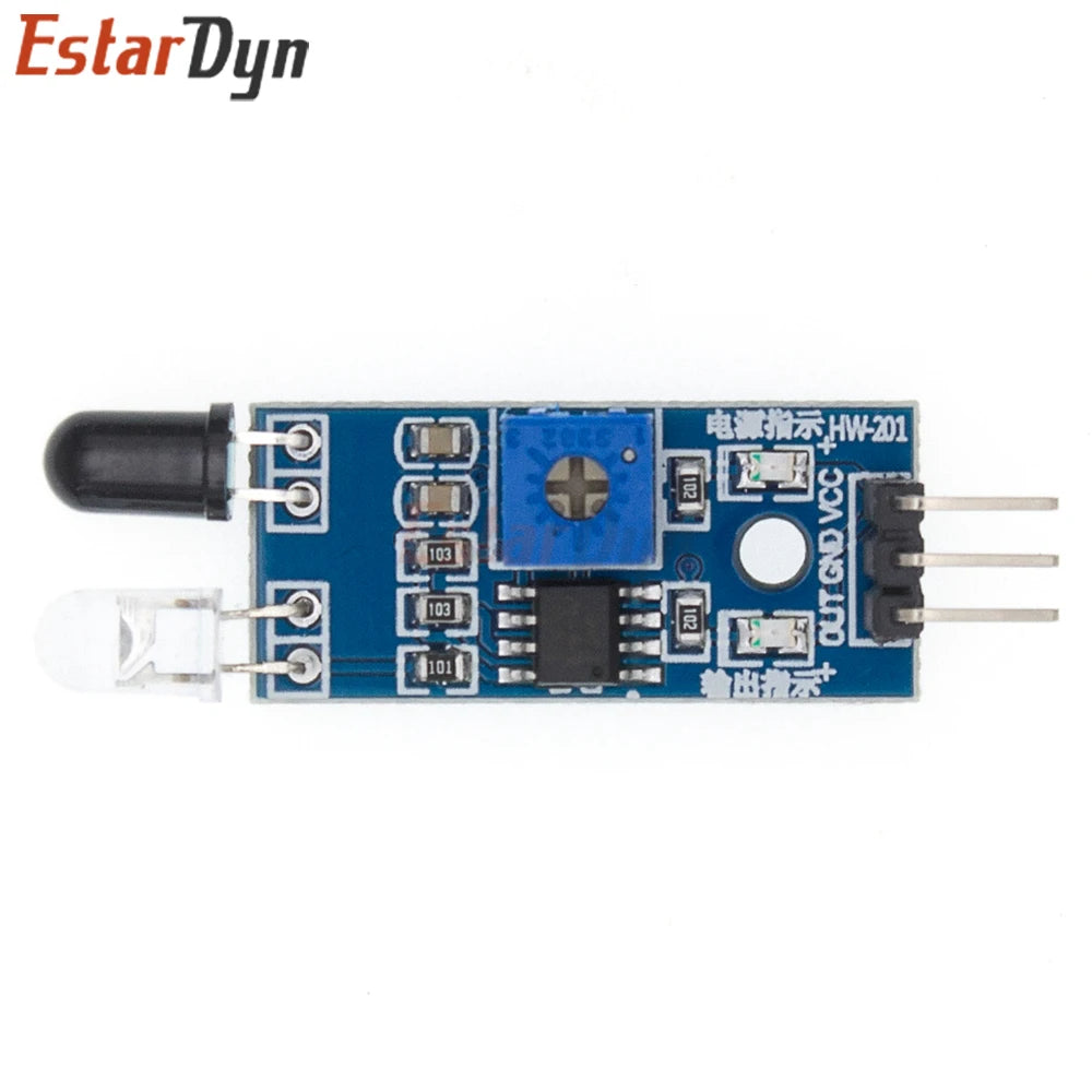 Estardyn High-Precision Digital IR Infrared Obstacle Avoidance Sensor Module 3-Pin KY-032 for Robot Smart Car DIY Project