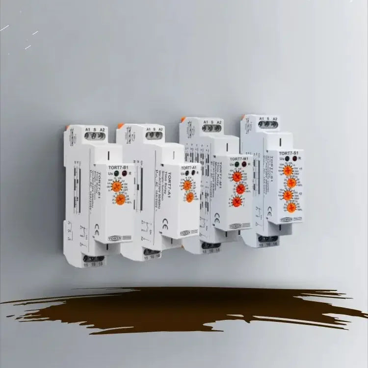 TORT7 Series 10-in-1 Multi-Function Time Relay | ON Delay / OFF Delay / Asymmetric Cycle / Pulse & Interval Timer, 0.1S–10D