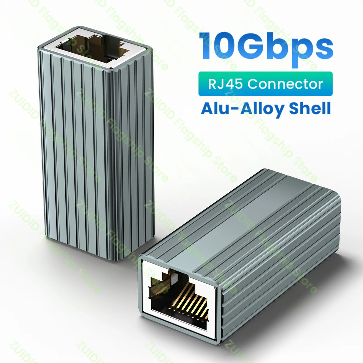 1/2/5/10Pcs 10Gbps RJ45 Connector Female to Female Gigabit Network Extender Extension for Cat8 Cat7 Cat6 Ethernet Cable Adapter