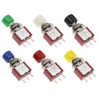 5/20/100PCS 6MM 3Pin C-NO-NC DS-612 Mini Momentary Automatic Return Push Button Switch ON-(ON) 2A250VAC/5A120VAC Toggle Switch
