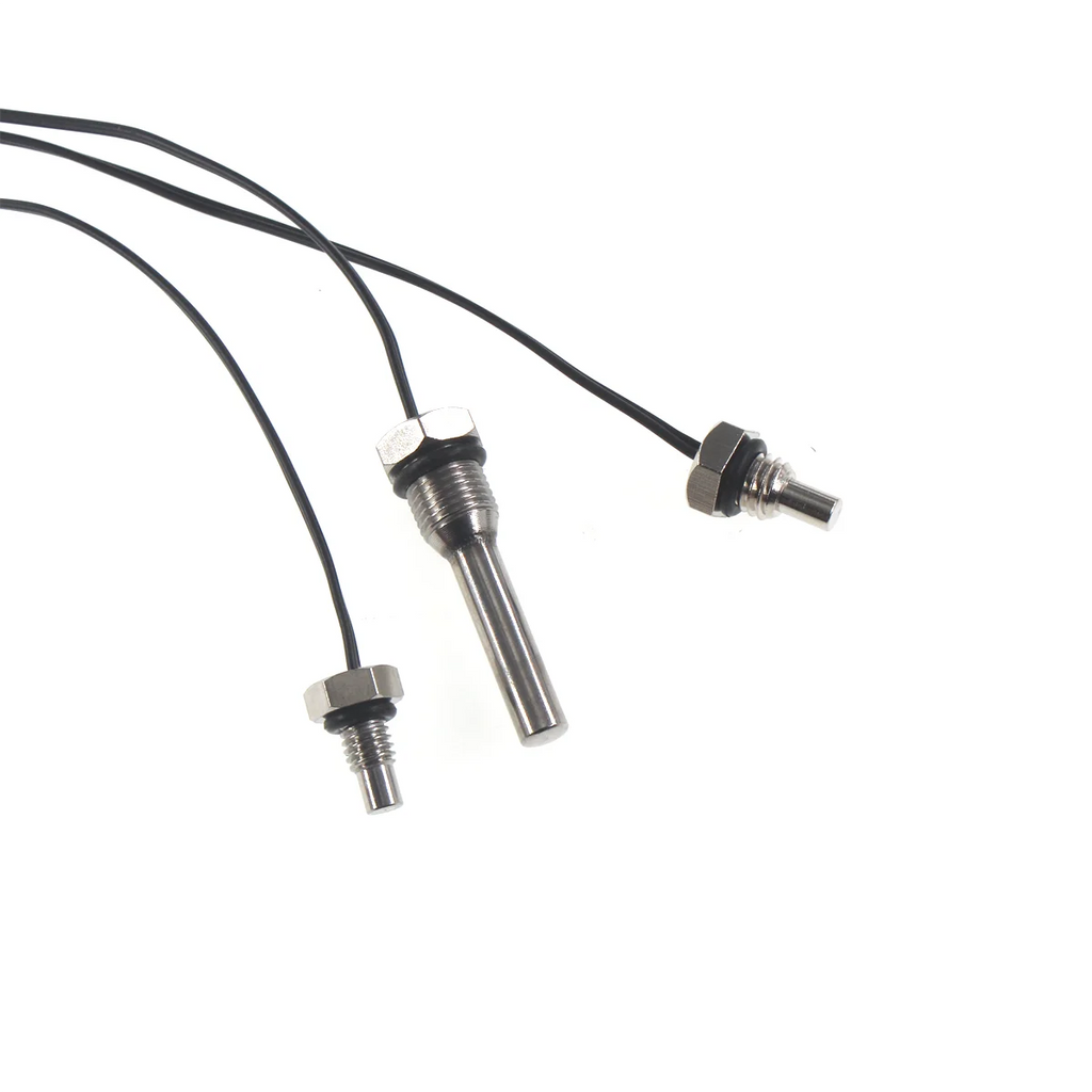 2/1PCS NTC thermistor temperature-sensing 1-meter wire long probe thread M6, M8, M10, 10K, 50K, 100K temperature sensor