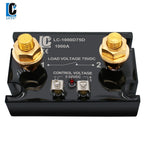 LCTC SSR-1000DD DC Control DC Solid State Relay 1000A High Power DC Relay Single Phase 3-32VDC Large Current Crydom With LED
