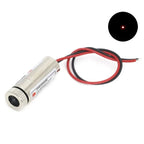 650nm 5mW Red Laser Module Point/Line/Cross Laser Diode Head Glass Lens Focusable Laser Diode Industrial Class