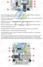 Bluetooth  Audio Receiver board with USB TF card Slot decoding playback preamp output A7-004 5V 2.1 Wireless Stereo Music Module