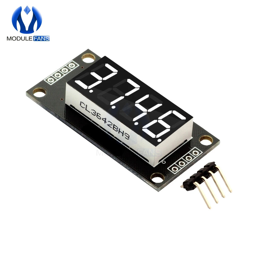 TM1637 0.36 Inch 7 Segments Digital Display Tube 4-Digit LED  Module Board For Arduino