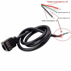 XT30 (2+2) Female Connector with Signal Pins, XT30F 4 Pin Plug with Silicone Wire for Robotics, FPV Drone, CAN Bus