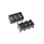 10Pcs HB-9500 2P/3P/4P 300V30A 22-12AWG 9.5mm Splice-able Screw PCB Mount Barrier Wire Terminal Block Connector without Cover