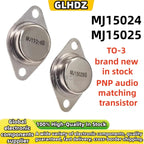 TO-3 5/pcs MJ15024G MJ15025G MJ15024 MJ15025 PNP audio matching transistor New in stock