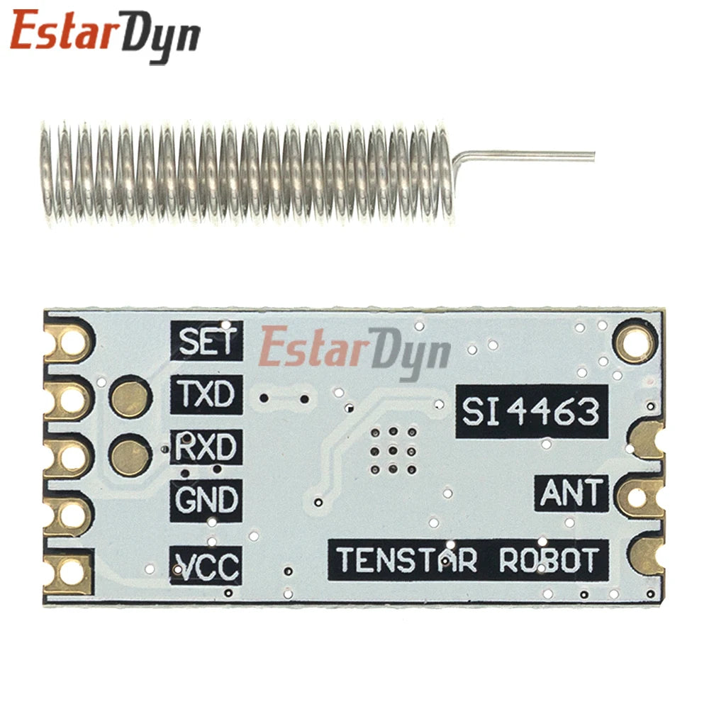 Estardyn HC-12 433MHz Wireless Serial Port Module, 1000m Long Range SI4438 Chip with Antenna for RC Drone