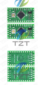 TZT LGT8F328P LQFP32 MiniEVB 3.3V / 5V Replaces Pro Mini ATMEGA328P Fully Compatible For Arduino USE HT42B534-1 Driver
