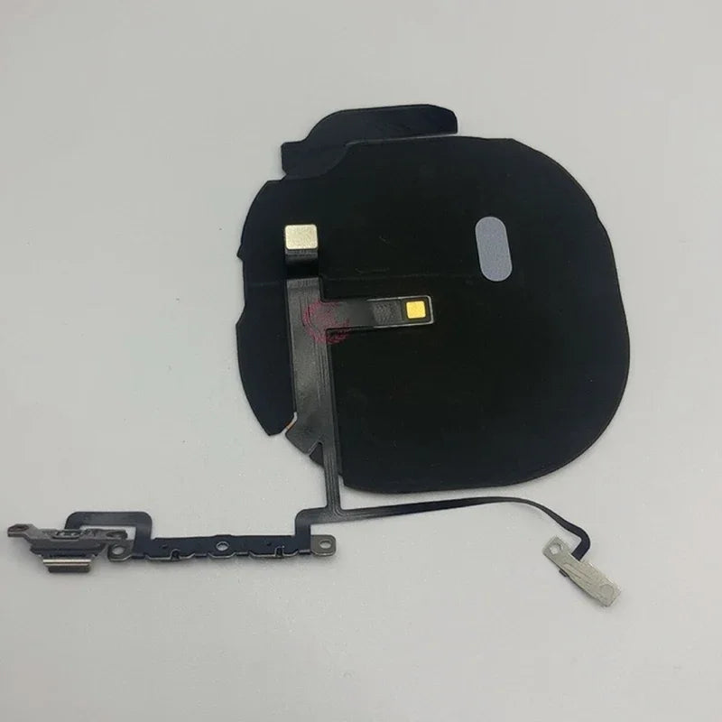 Replacement Wireless Charging Coil NFC Antenna & Volume Flex Cable Compatible with iPhone 8/8P/X/XS/XR/11/12 Mini/Pro Max/SE2