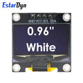 Estardyn DIYUSER 0.96 Inch OLED SSD1306 White/Blue/Yellow 128X64 IIC I2C Serial Display  12864 LCD Screen Board For