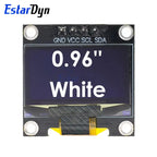 Estardyn DIYUSER 0.96 Inch OLED SSD1306 White/Blue/Yellow 128X64 IIC I2C Serial Display  12864 LCD Screen Board For