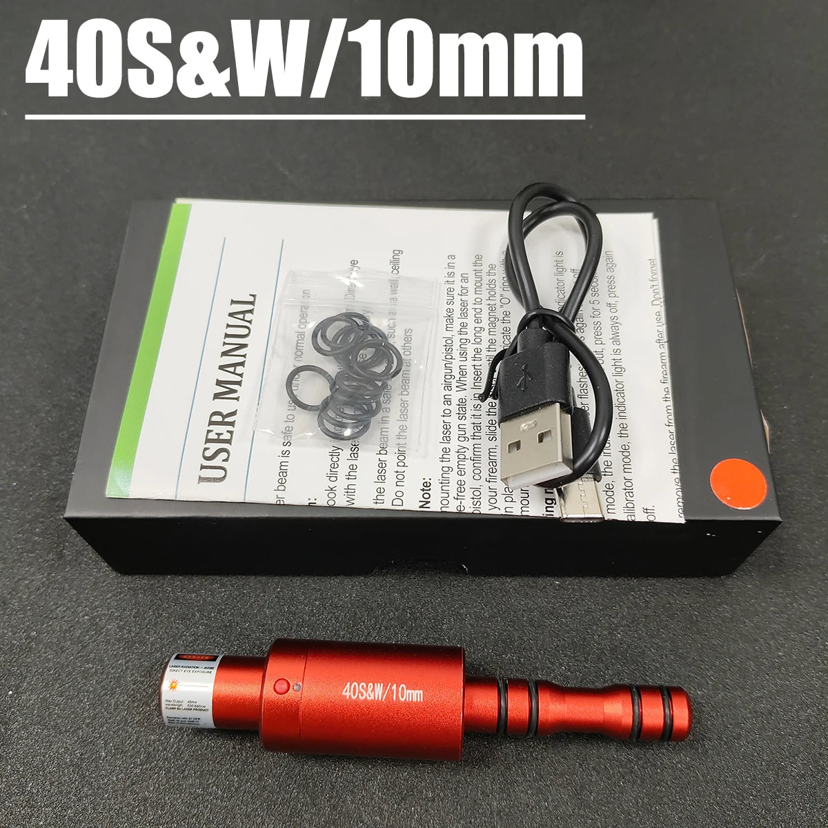 Tactical Dual-purpose Magnetic Suction 22LR 9mm 7.62x39 12GA Laser Training Bullet Red Dot Bore Sight Laser Dry Fire Snap Caps