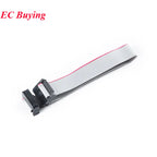 Gray Flat Ribbon Cable 1.27MM 2.0MM 2.54MM Pitch AVR 20cm Data Line Wire FC-6/8/10/12/14/16/20/24/26/30/34/40/50P Pin Connector