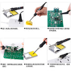 JCD Electric Soldering Iron Kit 80W LCD Digital Display Adjustable Temperature 220V/110V Solder Iron Welding Repair Tools 908S