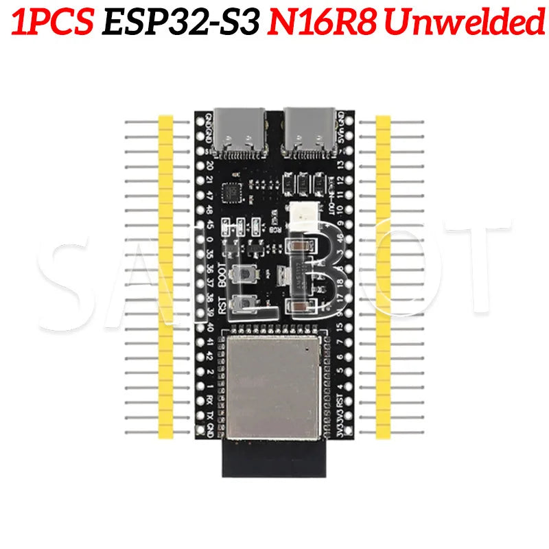 ESP32-S3 Development Board 2.4G Wifi Module for Arduino ESP IDF ESP32-S3-WROOM-1 N8R2 N16R8 44Pin Type-C 8M PSRAM ESP32 S3