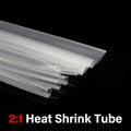 1~50m 2:1 Heat Shrink Heatshrink Tube Clear Diameter 0.6mm ~ 150mm Wire Repair DIY Cable Protecctor Sleeving Wrap Tubing