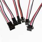10pcs SM2.54  2/34/5/6Pin Male Female Plug Socket Wire Cable Connector LED Strip DC Power Cable Lenght 10/15/20/30cm 22AWG