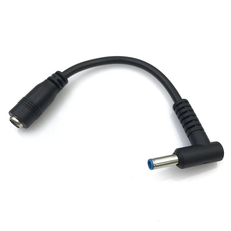 1PC 5.5 x 2.1 mm female to 4.5 x 3.0 mm male DC Power Connector Adapter Converter 5.5*2.1 to 4.8*1.7 mm 7.4*5.0mm For HP Laptop