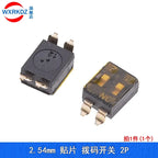 10pcs SMD SMT Slide Type Switch 1P 2P 3P 4P 5P 6P 8P 10P 2.54mm Position Way DIP Black Pitch Toggle Switch Black Snap Switch