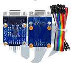 Bidirectional RS232-to-UART TTL Serial Converter Module - Male-Female Level Shifter for SP232 TTL Serial Port