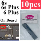 10pcs Battery FPC Connector Flex Cable For iPhone 14 15 Plus 13 12 11 Pro Max 7 6S X XR 8 Plus Clip Plug