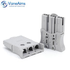2pcs 50A 75A 175A 3P Battery Power Connector Kit Quick Disconnect Plug 600V Car Forklift Battery Charging Electrical Connectors