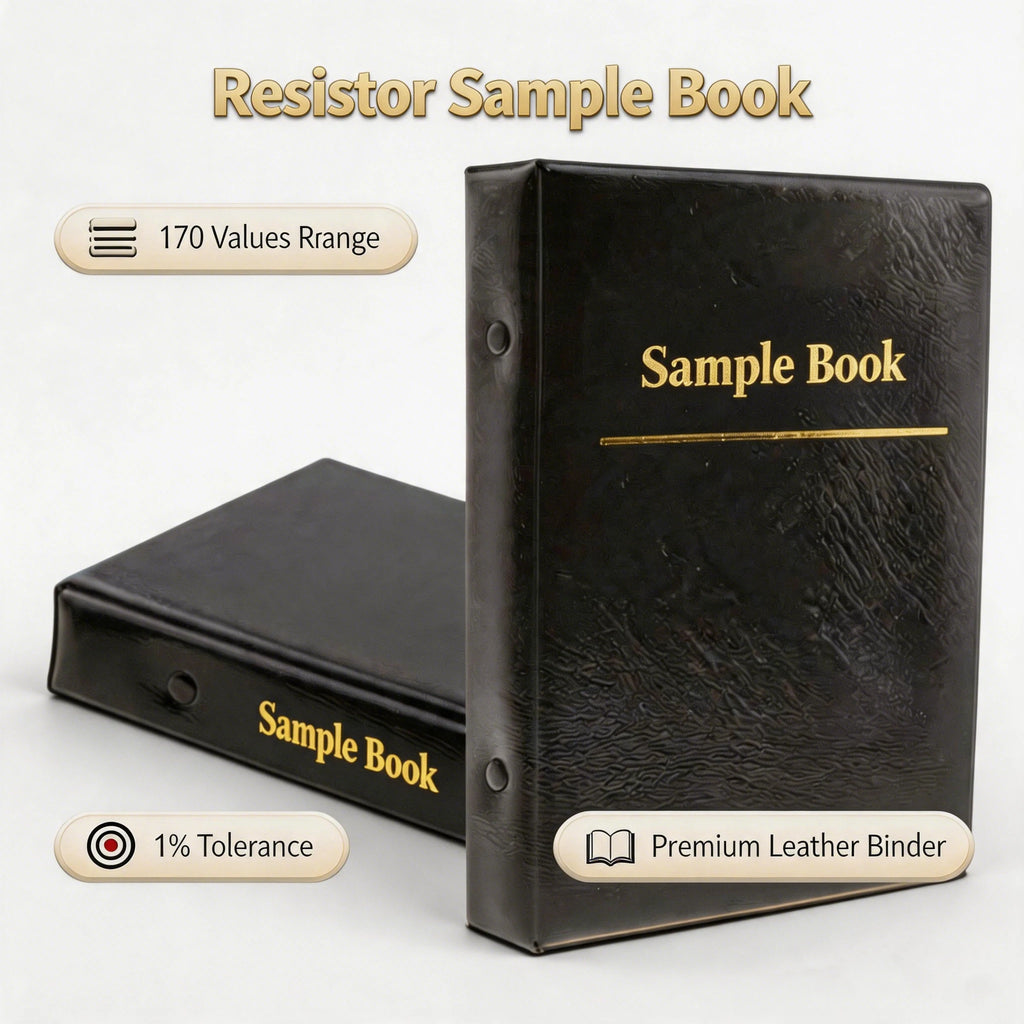 1206 SMD Resistor Sample Book, 170 Values 1% Tolerance, 25pcs/Value Resistor Kit