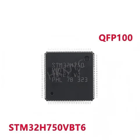 (1piece) New STM32H750VBT6 STM32H750 VBT6 QFP100 ARM Cortex-M7 32-bit microcontroller chip In Stock