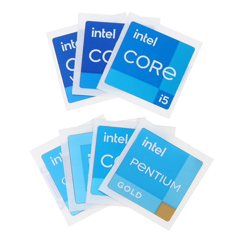 5PCS1.8*1.8cm DIY Original 11 Generation Evo Certification Label Core I9 I7 I5 I3 Laptop Desktop Cpu Sticker