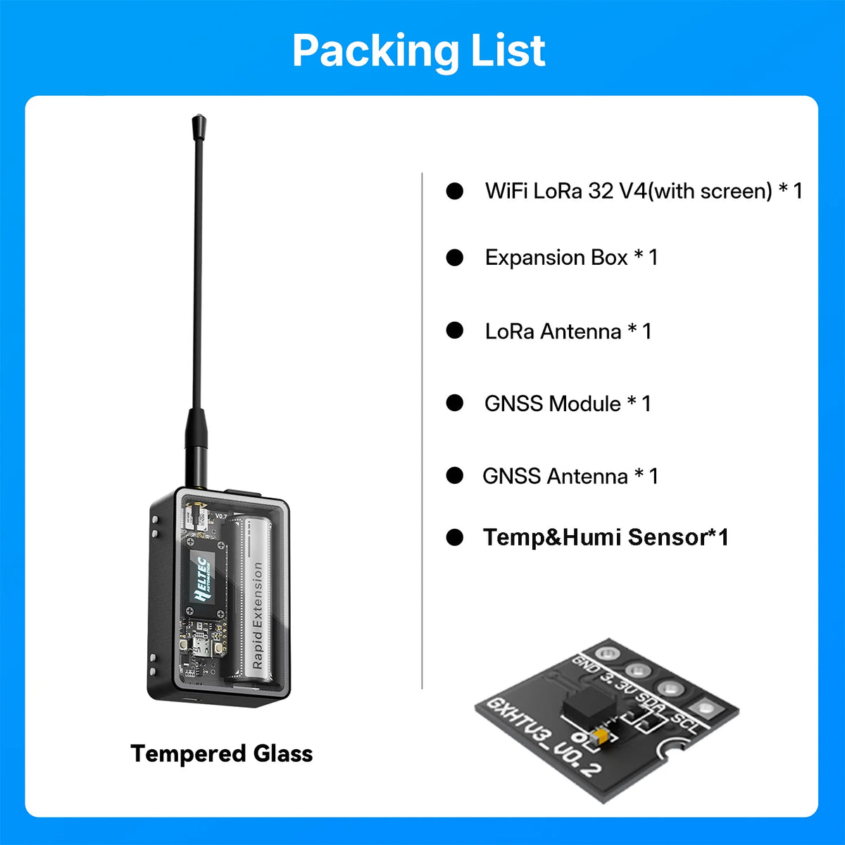 Heltec WiFi LoRa 32 Expansion Kit Heltec V4 ESP32S3 SX1262 928MHz GPS Module Tempered Glass/Touch Screen For Meshtastic LoRaWAN